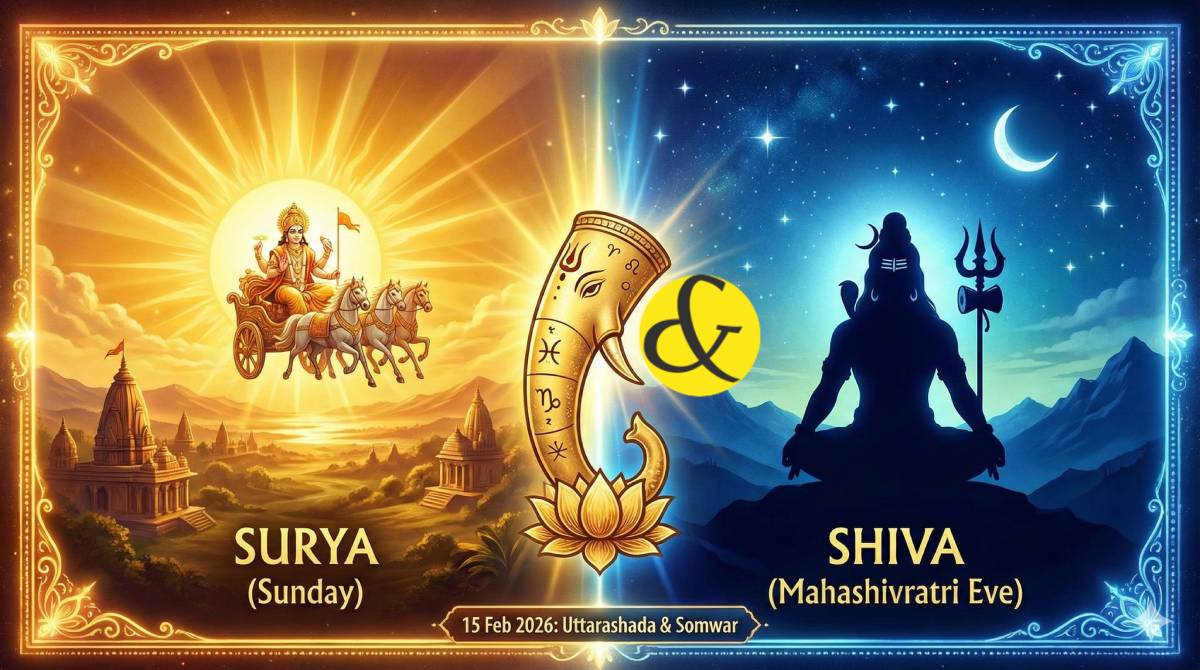 Aaj Ka Rashifal 15 February 2026: Mahashivratri & Pradosh Vrat Sunday Horoscope