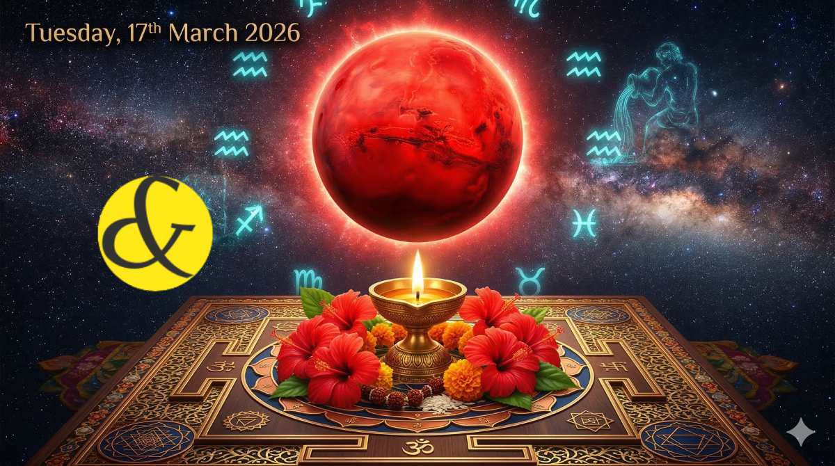 Aaj Ka Rashifal 17 March 2026: Tuesday Horoscope, Panchang & Bhadra Alert