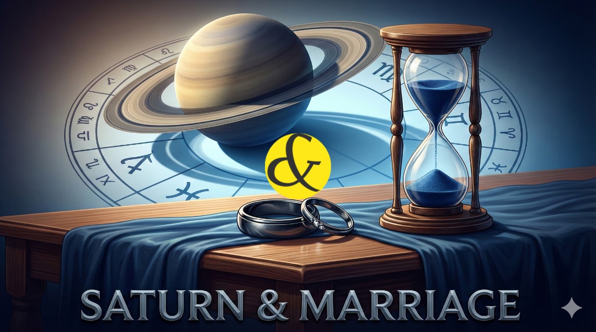 Saturn in 7th House: Marriage Delay, Age Gap & Divorce Yoga Explained