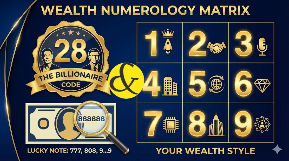 The Billionaire Code: Decoding Wealth Numerology, Lucky Currency & The "28" Phenomenon