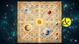 | A mystical representation of the Ashtakvarga grid showing  |