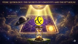 | A glowing astrological chart highlighting the 8th house    |