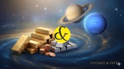 Gold silver and copper astrology outlook 2026 under Saturn Neptune influence