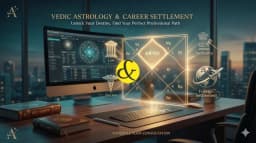 | Astrological birth chart highlighting 10th house career    |