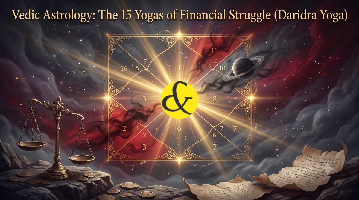 15 Daridra Yogas in Astrology: Why You Face Poverty & Debt (कुंडली में गरीबी और कर्ज के 15 योग)