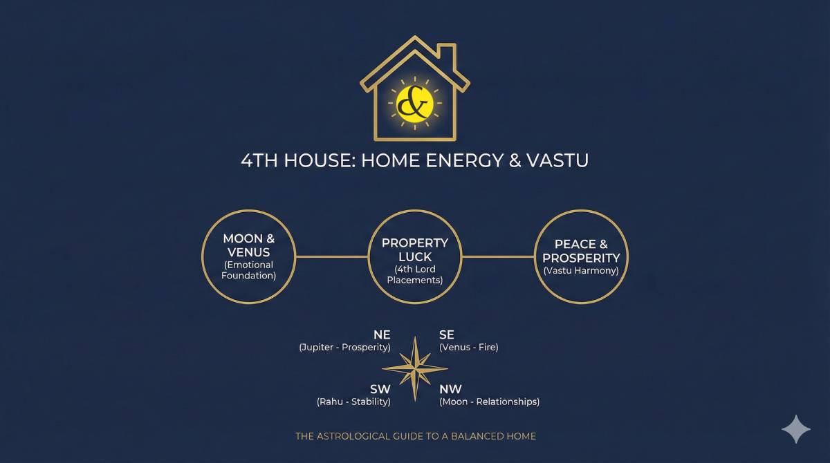 Unlock Your Dream Home: The Astrological Guide to 4th House, Vastu & Family