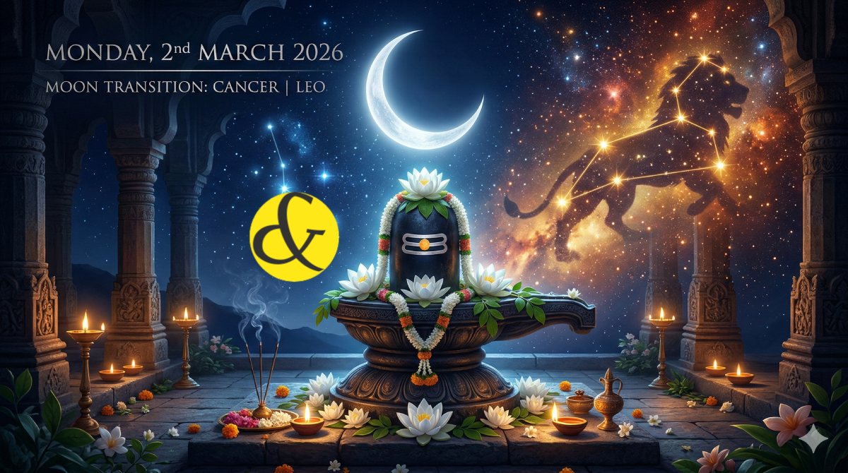 Aaj Ka Rashifal 02 March 2026: Monday Horoscope, Panchang & Evening Bhadra Alert
