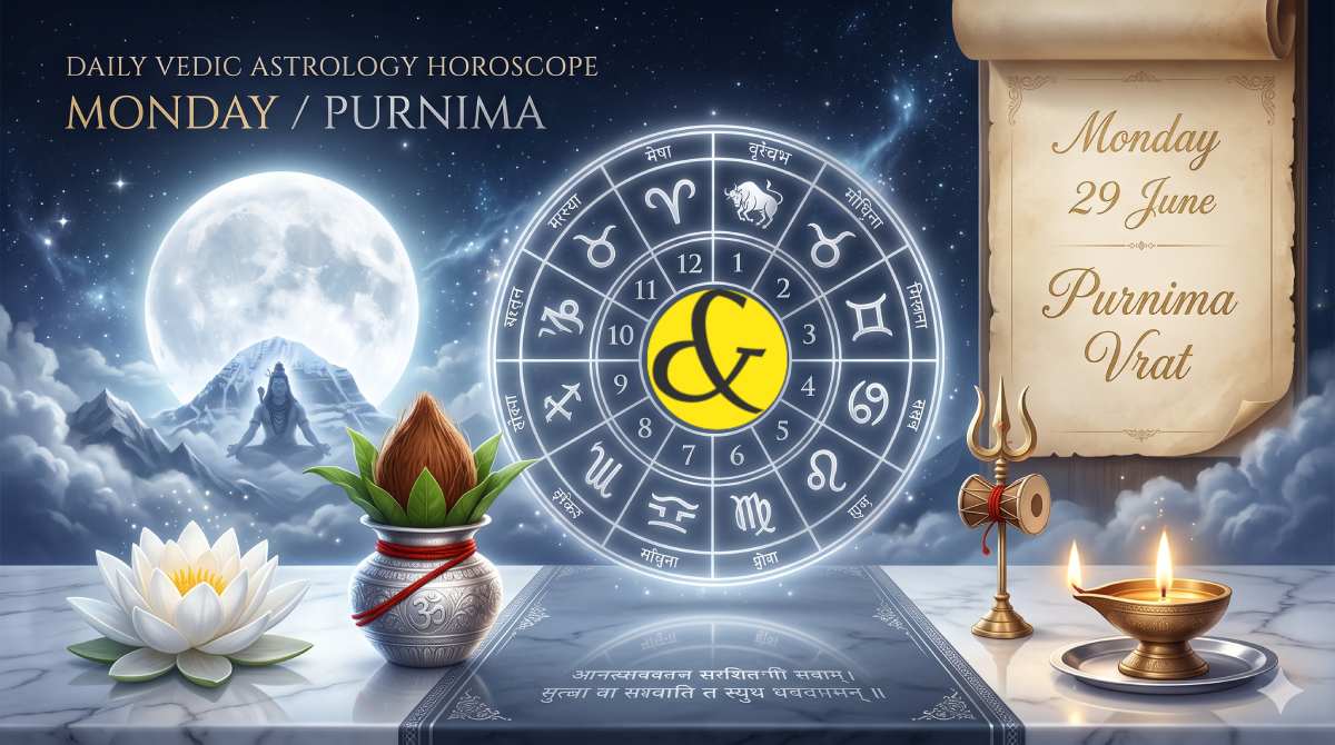 | Aaj Ka Rashifal daily horoscope 29 June 2026 Monday        |