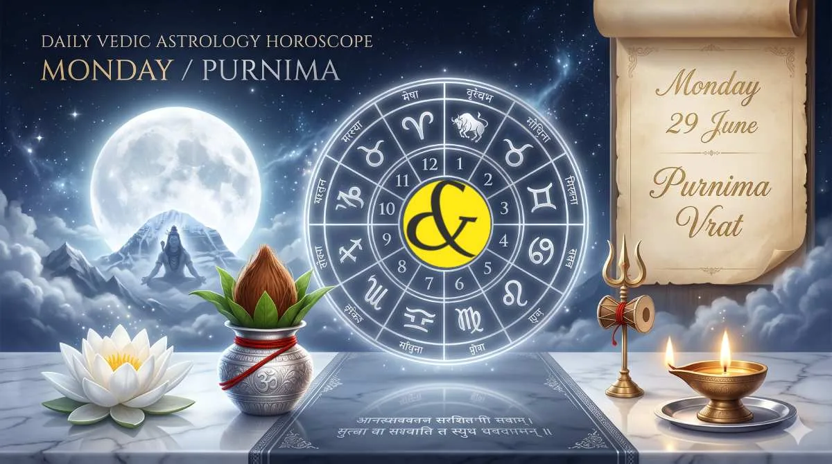 | Aaj Ka Rashifal daily horoscope 29 June 2026 Monday |
