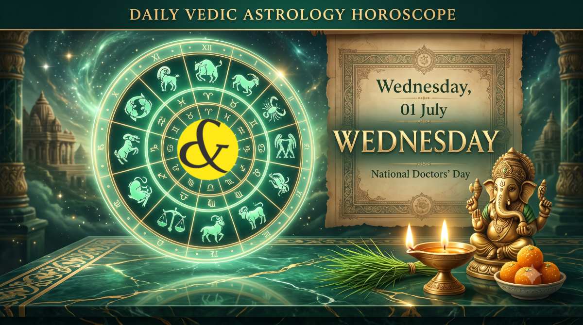 | Aaj Ka Rashifal daily horoscope and panchang 01 July 2026  |