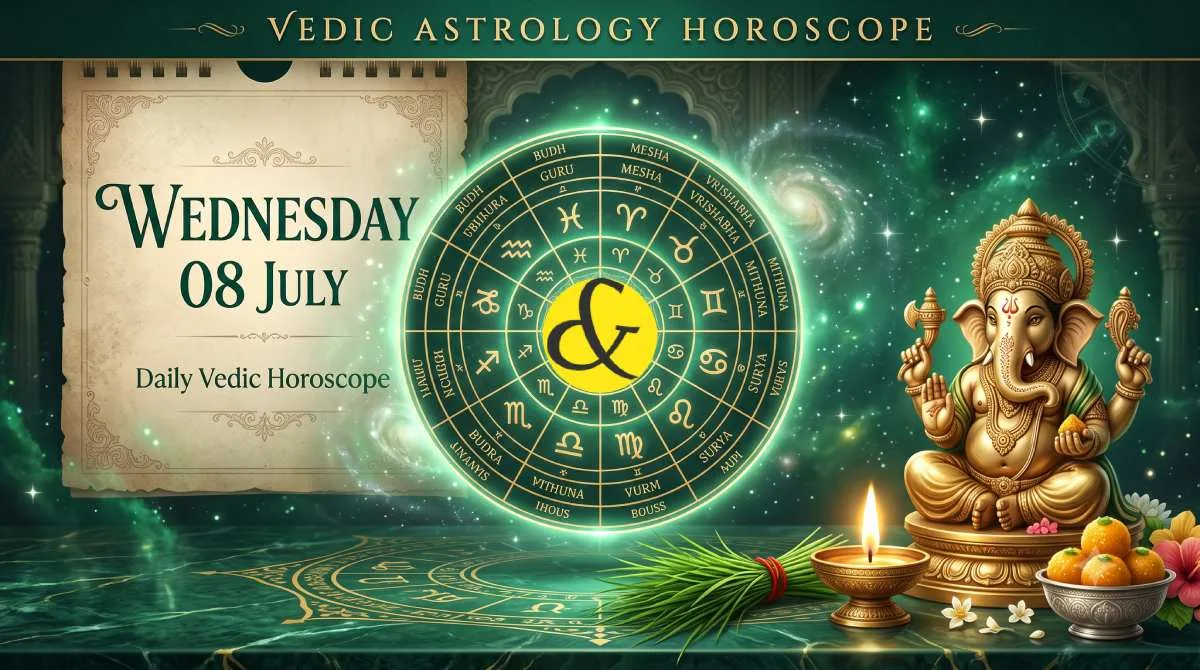 | Aaj Ka Rashifal daily horoscope and panchang 08 July 2026  |
