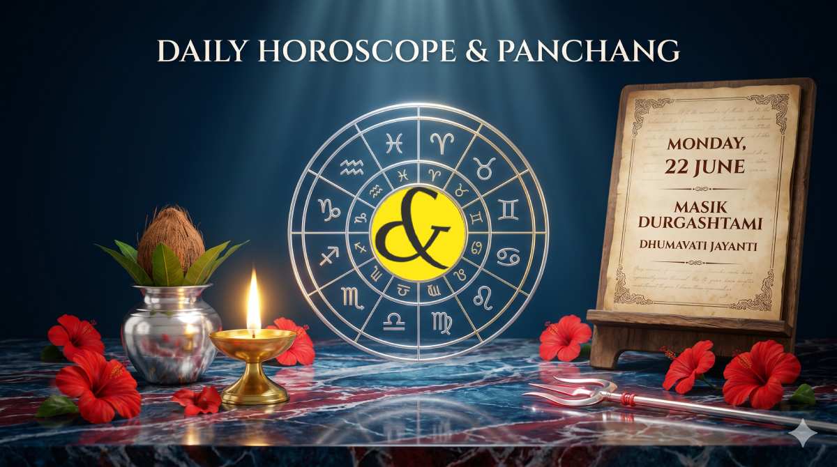 | Aaj Ka Rashifal daily horoscope and panchang 22 June 2026  |