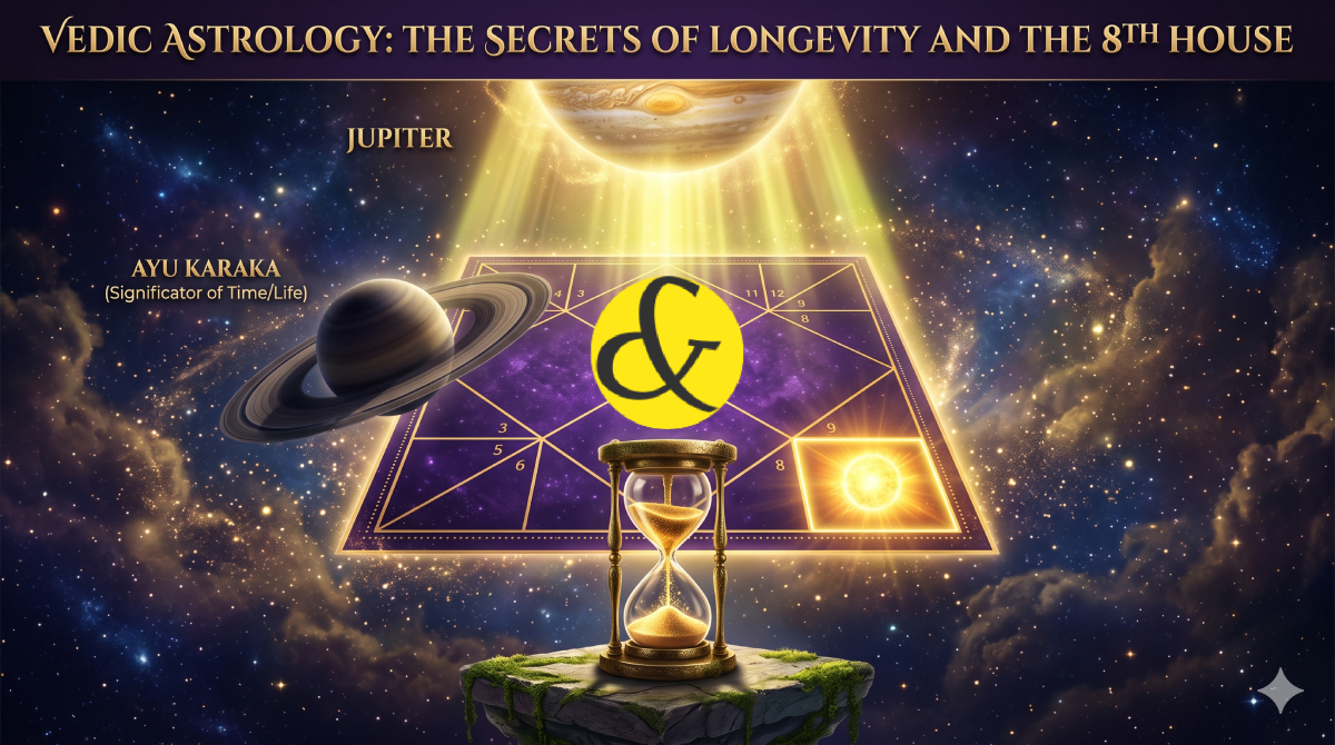 Longevity in Astrology: Dirghayu & Alpayu Yogas Explained (कुंडली में दीर्घायु और अल्पायु योग)