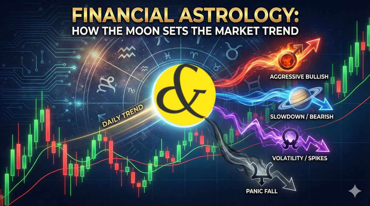 Financial Astrology: How the Moon Sets the Daily Stock Market Trend