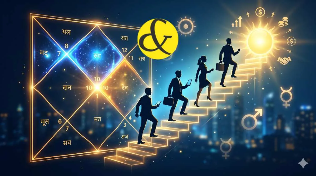 | Job promotion astrology career growth kundli 10th house |