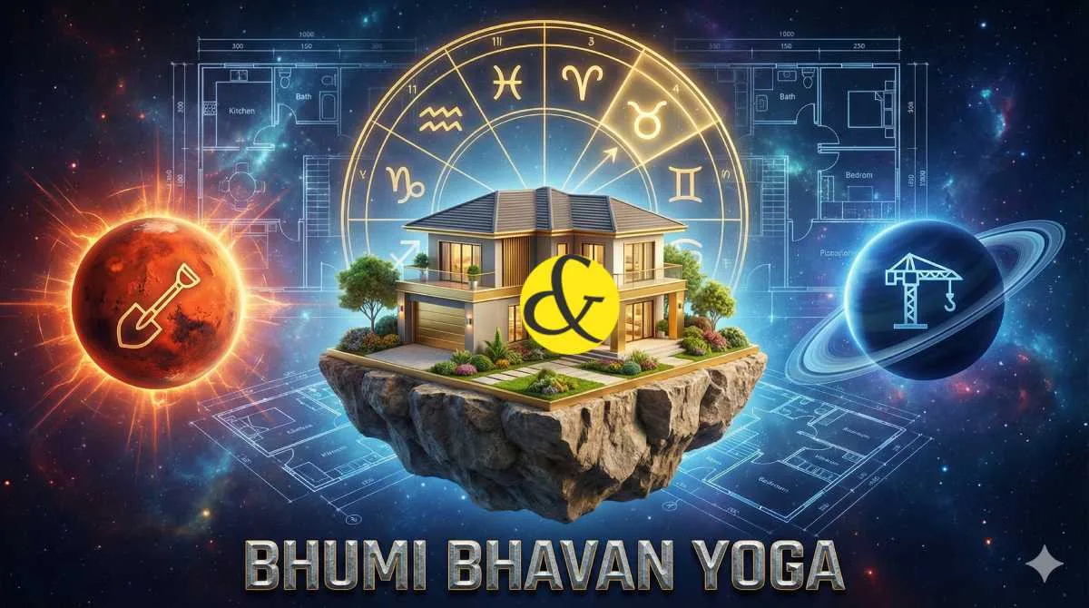 Astrological combination of Mars and 4th House for property purchase.