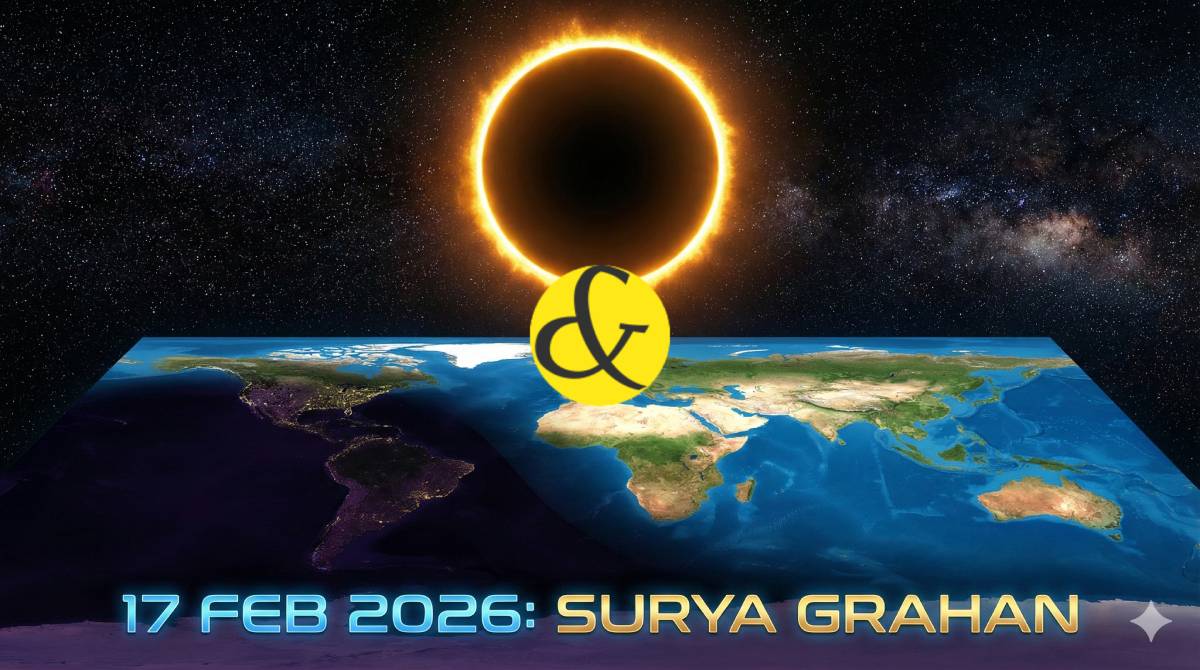 Surya Grahan 17 February 2026: Visibility in India, Sutak Kaal & Global Map