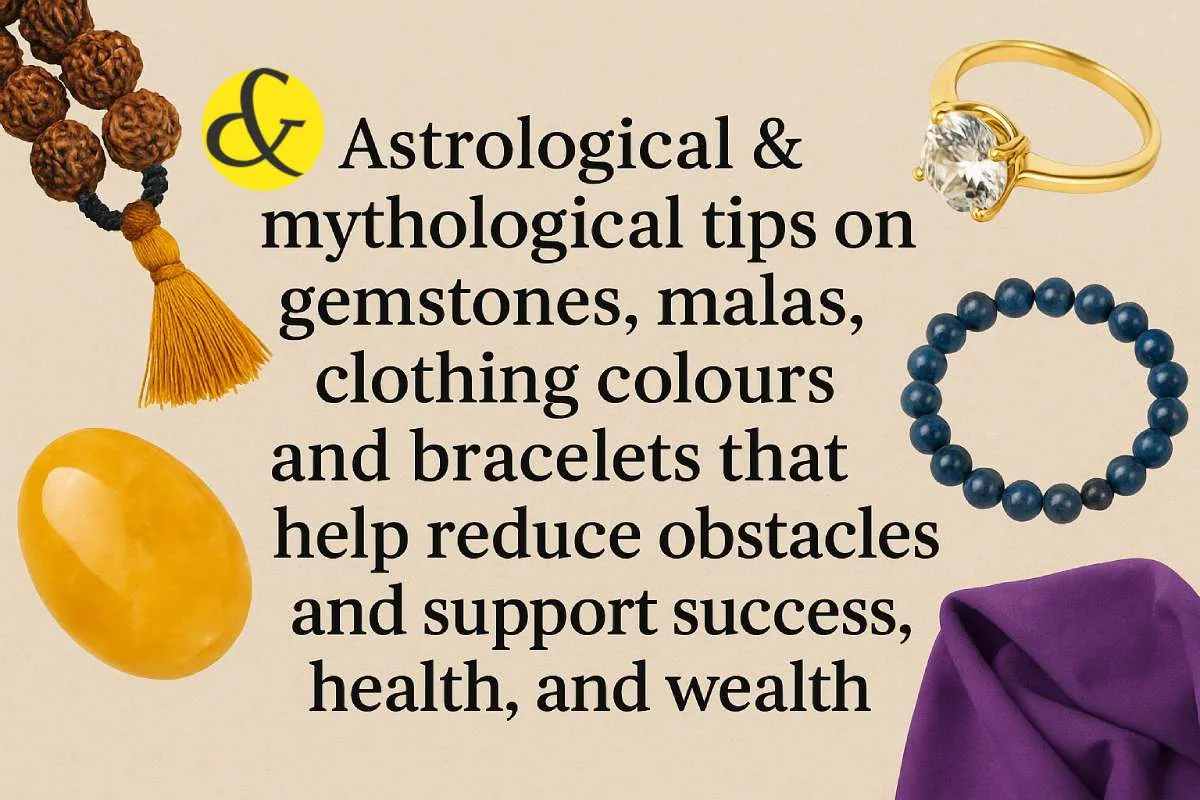 Gemstone, Mala, Colours & Bracelet Can Improve Success, Health & Wealth