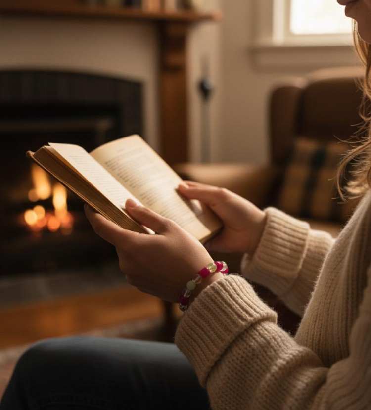 Joyful Fusion "Anand Urja" High-Energy & Clarity Bracelet - Gallery Image 2