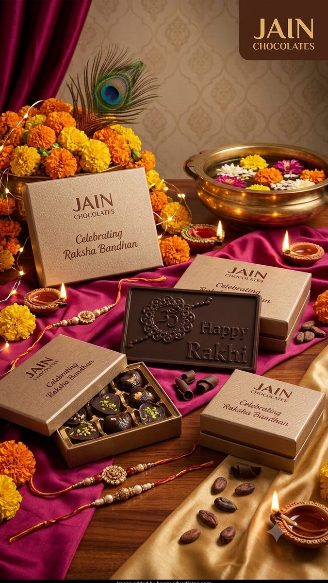 Jain Chocolates Raksha Bandhan Premium Gift Box Collection
